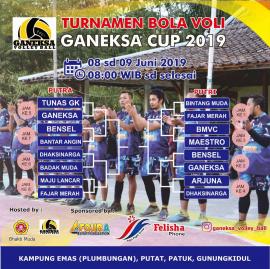 TURNAMEN BOLA VOLLY GANEKSA CUP 2019